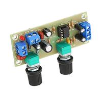 RASTKY Panneau de Filtre Passe-Bas à Alimentation Unique, Module de Préamplificateur à Haute efficacité pour Un Fonctionnement Simple avec Alimentation DC10-24V
