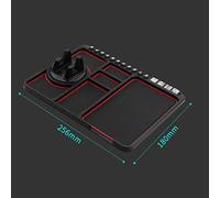 RASTKY Panneau de Numéro de Stationnement Multifonctionnel, Tampon de Rangement, Matériau PVC Réutilisable pour Les Propriétaires de Voitures (comme montré)