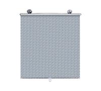 RASTKY Pare-Soleil de Pare-Brise de Voiture Rétractable avec 3 Ventouses, Ajustement Précis et Facile à Installer, pour -Soleil de -Brise de Voiture, PVC Noir 50 X 125 Cm (Type 1)