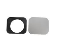 RASTKY Pare-Soleil D'objectif de Caméra carré, Traitement CNC Précis, Protecteur D'ombre de Pare-Soleil avec Capuchon pour Protection Anti-reflet et Anti-Impact pour L'enregistrement en Extérieur