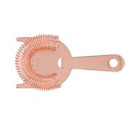 RASTKY Passoire de Barre en Acier Inoxydable, Outil de Filtrage Efficace pour les Barmans et les Cocktails 6,5x3,2 Pouces (Or Rose)