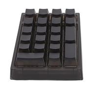 RASTKY Pavé Numérique Mécanique Ergonomique à 21 Touches avec Rétroéclairage RVB pour Ordinateur Portable, Clavier Numérique à Réponse Rapide pour Claviers 87/82/68/61, Plug and Play, Blanc (Black)
