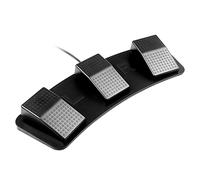 RASTKY Pédale USB Personnalisée FS23-Pro avec Interrupteur Mécanique, Pédale de Jeu Multifonction pour L'acquisition D'images et le Contrôle Multimédia, Idéale pour les Joueurs et le Bureau