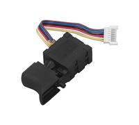 RASTKY Perceuse électrique Vitesses Contrôle Verrouillage Bouton Poussoir Interrupteur de Déclenchement sans Brosse pour Remplacement 42V pour Outils électriques