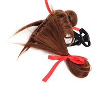 RASTKY Perruque de Chien avec Bande Réglable pour Fête, Festival, Noël, Anniversaire, Idéale pour Habiller Vos Animaux de Compagnie, Convient à Toutes Les Tailles d'animaux de Compagnie, Matériau en