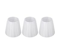 RASTKY Petit Abat-jour en Tissu à Clipser, Abat-jour Décoratif pour Lampe de Table Murale, 3 Pièces