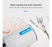 RASTKY Petite Machine à Expresso Portable Machine à café USB Facile à Utiliser Sûr Durable pour les Voyages/sports ABS Acier Inoxydable Blanc 9,96 X 2,95 X 2,95 Pouces (WHITE)