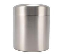 RASTKY Petite Poubelle de Bureau en Acier Inoxydable, Petite Corbeille élégante, Facile à Nettoyer, pour la Maison, le Bureau, 4,7x5,7 Pouces, pour Salle de Bain