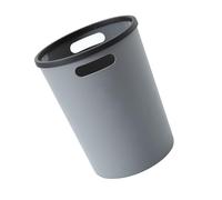 RASTKY Petite Poubelle Grise au Design élégant et Moderne pour la Cuisine et le Bureau, Mini Poubelle pour Espaces Restreints et Compacts, Corbeille à Déchets en Plastique