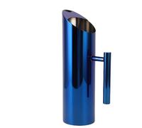 RASTKY Pichet à Eau en Acier Inoxydable avec Protection contre la Glace Pichet à Eau en Acier Inoxydable 304 de 1,5 L avec Poignée Récipient à Boissons Thé Chaud glacé Café en Métal Antirouille (BLUE)