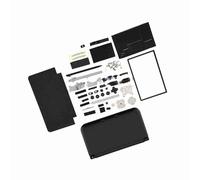 RASTKY Pièces de Réparation de Couverture de Boîtier Complet Kit de Remplacement Complet 3DS Rouge (Black)