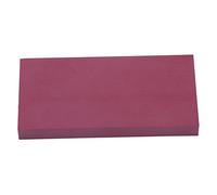 RASTKY Pierre à Aiguiser Portable pour Couteaux de Cuisine, Ciseaux, Couteaux et de Rasage, 10 000#, Fonction Antifriction, Petite Taille, Corindon Blanc Portable 10,2 X 5,1 X 0,1 Cm (3000# Rouge)