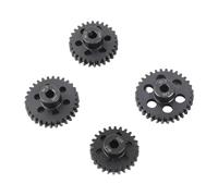 RASTKY Pignon de Moteur RC, Ensemble en Alliage de de Haute Précision, 4 Numéros de Dents 25DP M1 pour Voitures RC 1/8, Pièces de Rechange Idéales