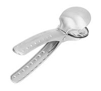 RASTKY Pince à Châtaigne Casse-noisette en Métal, Pince Ouvre-écrou Efficace, Opération Simple, 2,2 Pouces, Poignée Confortable, pour les Amateurs de Noix (brun clair)