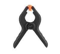 RASTKY Pince à Ressort en Plastique Robuste Noire de 2 Pouces pour les Projets de Menuiserie de Bricolage, Paquet de 10 Pièces pour les Menuisiers