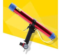 RASTKY Pistolet à Calfeutrer Pneumatique de Haute qualité, Construction Robuste pour Composants Automobiles, Aquarium, Verre Bleu, Pistolet à Calfeutrage de 20 Oz