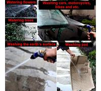 RASTKY Pistolet Pulvérisateur d'eau pour Lavage de Voiture Polyvalent, Outil D'arrosage de Jardin pour Nettoyage Professionnel en Métal Robuste et Matière Plastique Bleu 1 Pièce (Blue)