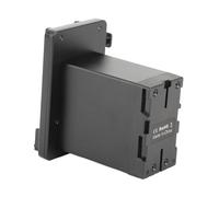 RASTKY Plaque D'adaptateur de Batterie à Montage en V Se Convertit Efficacement en Plaque de Batterie Factice BP U pour Appareils Photo, de Conversion de D'appareil Photo Durable pour Un Temps de