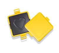 RASTKY Plaque de Cuisson pour -ondes, Plateau de Gril Facile à Nettoyer, Bac à Légumes pour les Collations de Cuisine, Fabrication Rapide pour Ceux Qui Aiment Cuisiner, Plaque en Fer en Silicone