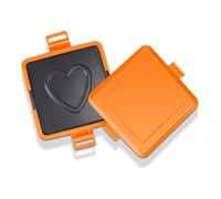 RASTKY Plaque de Cuisson pour -ondes, Plateau de Gril Facile à Nettoyer, Bac à Légumes pour les Collations de Cuisine, Fabrication Rapide pour Ceux Qui Aiment Cuisiner, Plaque en Fer en Silicone