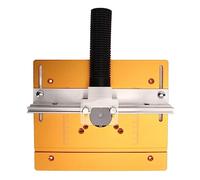 RASTKY Plaque D'insertion de Table de Routeur, Alliage D'aluminium Durable, Outil de Gravure pour le Travail du Bois