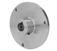 RASTKY Plaque Frontale de Tour à Bois en Acier à Haute Teneur en Manganèse, Accessoire de Mandrin à 3 Trous de 130 Mm pour K11-130 K12-130 K72-130, Facile à Retirer pour les Bricoleurs Amateurs (30mm)