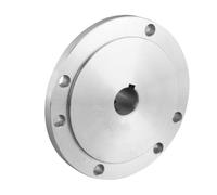 RASTKY Plaque Frontale de Tour Robuste en Acier à Haute Teneur en Manganèse, Accessoire de Mandrin à 3 Trous de 130 Mm pour K11-130 K12-130 K72-130, Simple à Installer pour les Amateurs de