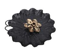 RASTKY Plateau à Serviettes en Papier Rond et Porte-serviettes en Métal Minimaliste Moderne avec Barre Lestée - Solution de Rangement élégante pour la Maison, le Bar, le Salon de thé, l'hôtel et