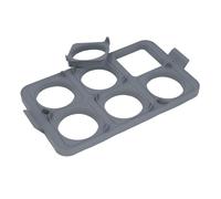 RASTKY Plateau à œufs Rond Antiadhésif, Anneau à œufs en Silicone Résistant à la Chaleur pour la Fabrication de Crêpes et de Sandwichs, Parfait pour les Amateurs de Petit-déjeuner
