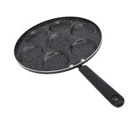 RASTKY Poêle à œufs en Fer Efficace avec Manche en Bois pour une Cuisson à Chauffage Rapide - Essentiel de Cuisine Universel