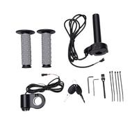 RASTKY Poignée D'accélérateur Complet avec Commutateur D'allumage, Kit de Câble de Poignée D'accélérateur pour Vélo électrique, Remplacement pour Ridstar Pro, Installation Plug and Play