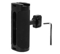RASTKY Poignée Latérale de Caméra, Poignée Ergonomique de Cage Gauche Droite avec Vis de 1/4 de Pouce, Support de Chaussure Froide Universel pour Accessoire de Plate-Forme de Caméra