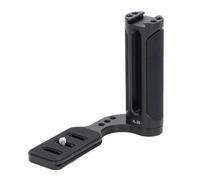 RASTKY Poignée Latérale Universelle pour Appareil Photo avec Support de Chaussure Froide, Conception Ergonomique pour Appareils Photo Numériques, Poignée en Caoutchouc Confortable, D'appareil en