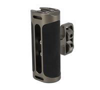 RASTKY Poignée Latérale Universelle pour Cage de Caméra, Poignée Haut et Bas Confortable pour la Photographie et Le Vlogging en Alliage D'aluminium (Vert foncé)