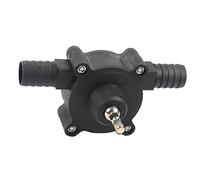 RASTKY Pompe de Forage électrique, Petite Pompe Domestique Durable pour le Pompage de L'eau, Entraînée par Perceuse à Main pour une Utilisation Intérieure et Extérieure Noire