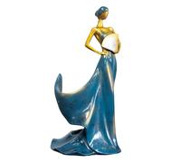 RASTKY Porte-Bouteille de Vin en Résine de qualité Supérieure, Support Fonctionnel et Beau pour Bar de Cuisine, Décoration de Table Parfaite, adapté aux Bouteilles de Taille Normale (Bleu Marine)