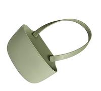RASTKY Porte-éponge Suspendu pour évier, Panier de Vidange de Cuisine avec Trous, Sac Souple de Grande capacité pour Jaune et Blanc (Green)