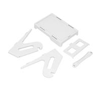RASTKY Porte-étiquette 2 en 1 - Papier pour étiquettes Thermique Idéal, Facile à Transporter et Parfait pour l' Externe d'étiquettes et Plus