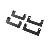 RASTKY Porte-Outil électrique sur échelle, Support de Rangement Solide pour Ruban à Mesurer, Installation Facile, Organisateur D'outils Multifonctionnel, Matériau ABS (Black)