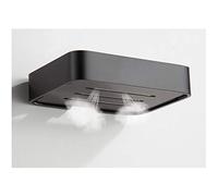 RASTKY Porte-Savon en Aluminium Durable pour Salle de Bain, évier de Cuisine, Porte-Savon Mural avec Ouvertures de Drainage pour Zones Humides, Noir 12,7 X 10,2 X 2,3 Cm pour Organisateur de Douche