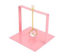 RASTKY Porte-Serviettes carré Plateau à Serviettes Pratique et Polyvalent pour la Maison, le Salon de thé, L'hôtel, le Bureau, le Plateau à en Métal rosé pour un Environnement de Bureau Propre et