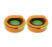 RASTKY Presse à Hamburgers Antiadhésive, Portable, 2 Pièces, pour la Cuisine à Domicile, Le Camping et Le Barbecue