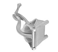 RASTKY Presse-fruits Presse-citron à Main Extracteur Outils de Cuisine Alliage D'aluminium Efficace pour les Cadeaux de Fête des Mères 8.7x5.5x4.7in