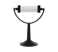 RASTKY Prisme Triangulaire en Verre Optique à Spectre Lumineux avec Support pour Expériences de Physique, Prisme de Coupes Précises pour L'enseignement - Convient aux Amateurs de Sciences