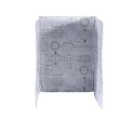 RASTKY Protection contre les éclaboussures Latérales Pliable Cuisine Poêle à Frire Couvercle d'écran d'huile 'éclaboussures de Légumes en Aluminium Antiadhésif Garde Poêle Plaque de Déflecteur