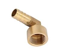 RASTKY Raccord coudé à Filetage Femelle en Laiton G1/2 de Haute qualité, Remplacement Pratique pour Tuyau d'eau, Installation Simple pour Les Amateurs de Bricolage (dans Les 4 Minutes 12)