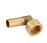 RASTKY Raccord coudé à Filetage Femelle en Laiton G1/2 de Haute qualité, Remplacement Pratique pour Tuyau d'eau, Installation Simple pour Les Amateurs de Bricolage (dans Les 4 Minutes 14)