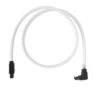 RASTKY Rallonge de Données Blanche Rapide 3.0 pour SSD avec éclats D'obus pour Améliorer la Vitesse Applicable pour Disque Dur 19,7 Pouces (blanc (coude))