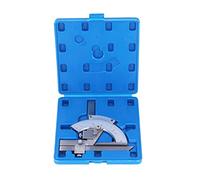 RASTKY Rapporteur D'angle Universel Vernier, Plage de Mesure Précise de 0 à 320 ° - Outil Pratique de Règle de Recherche D'angle pour les Angles Intérieurs et Extérieurs avec Boîte en Plastique pour