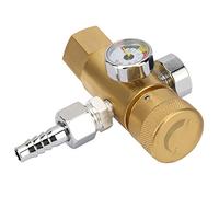 RASTKY Réducteur de Pression de Gaz D'oxygène, Régulateur Stable pour le Soudage au Gaz, Jauge de 25MPa pour L'industrie Chimique